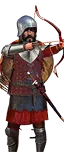 Dismounted Archer Dziaworner (Late)
