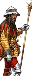 Saxon Militia Halberdiers (High)
