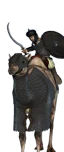 Armoured Himyarite Shotelai