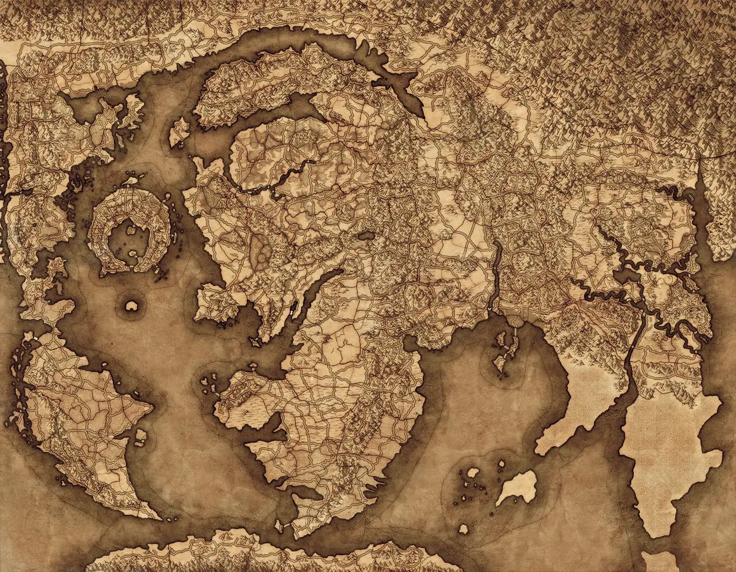 Immortal Empires campaign map