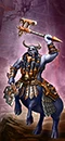 Hashut's Dark Ravagers (Bull Centaur Renders – Dual Axes)