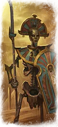 Tomb Guard (Halberds) unit card