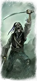 Zombie Pirate Deckhand Mob unit card