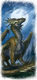 Moon Dragon unit card
