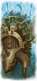 Blessed Ancient Stegadon unit card