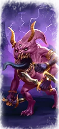 Blazing Squealers (Exalted Pink Horrors of Tzeentch) unit card